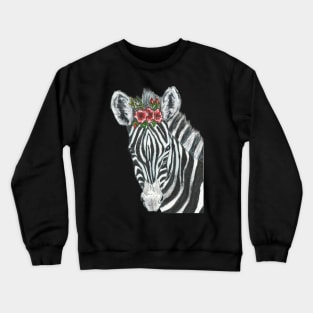 Zebra love Crewneck Sweatshirt